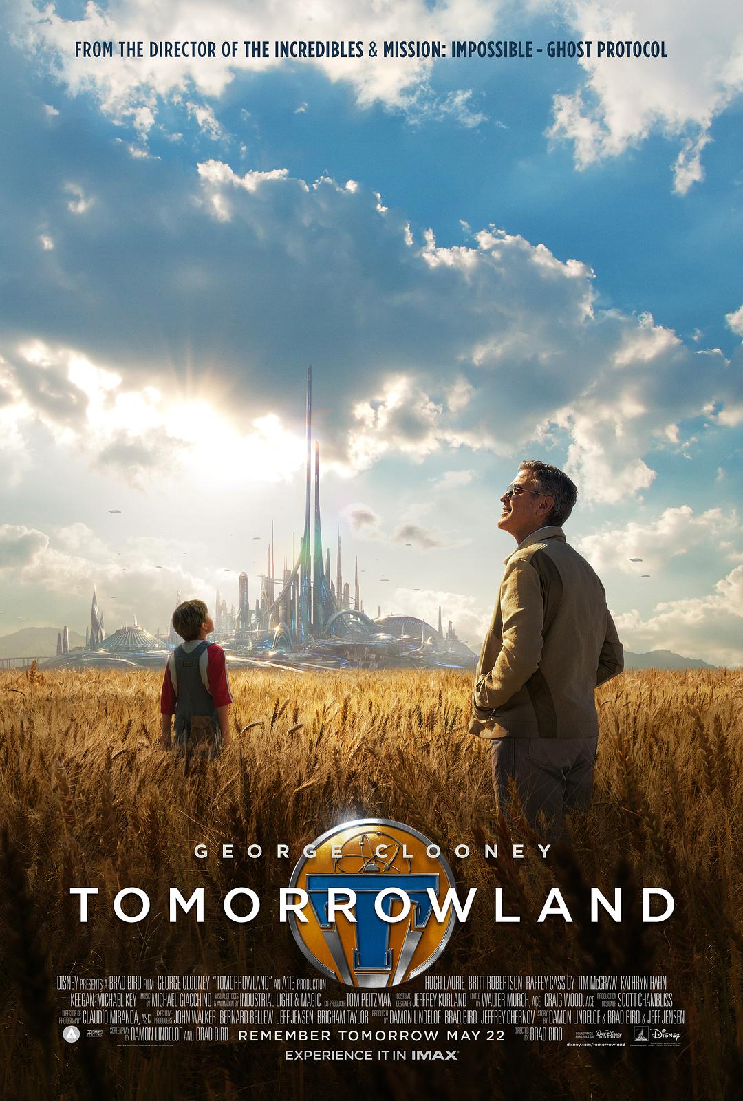 电影：《明日世界》封面